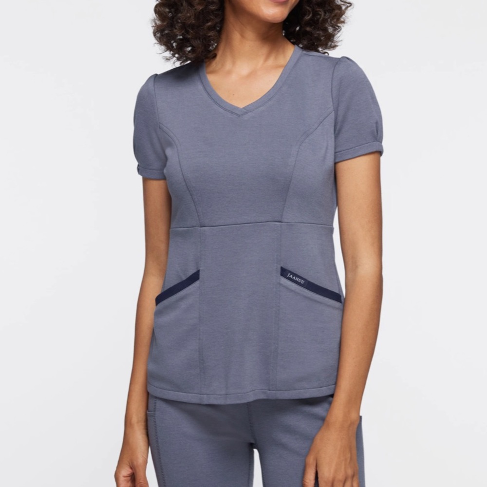 🆕Women's Princess Seam V-Neck Scrub Top